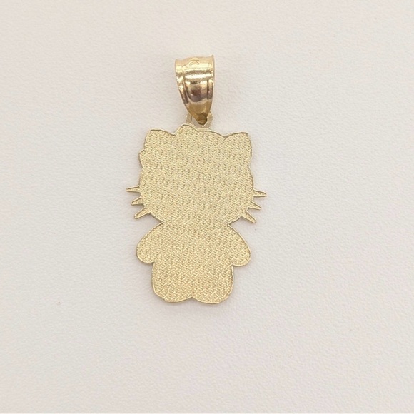 10kt Real Gold Hello Kitty Pendant - Picture 10 of 11